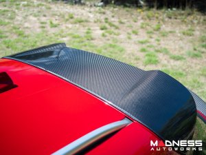 Alfa Romeo Stelvio Roof Spoiler - Carbon Fiber - Estremo Design Alfa Romeo Stelvio Roof Spoiler - Carbon Fiber - Estremo Design